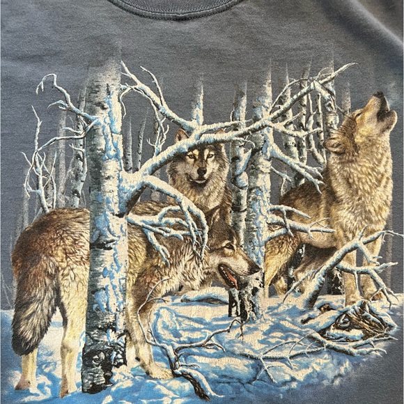 Wolf Alaska Vintage Tee - Picture 5 of 10